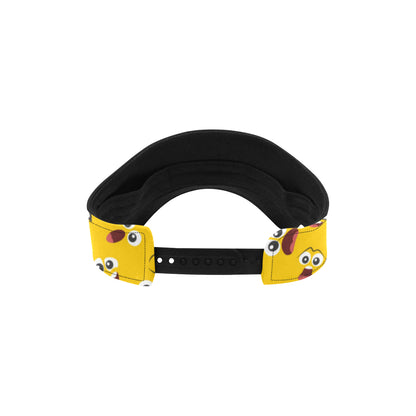 Emoji Face Print Pattern Unisex Sun Visor