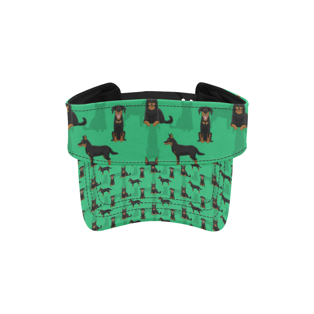 Beauceron Pattern Print Design 01 Unisex Sun Visor