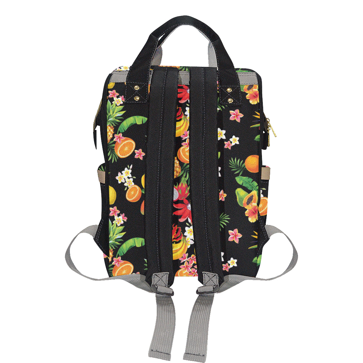 Tropical Fruits Pattern Print Design TF02 Diaper Bag Backpack