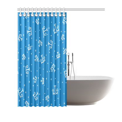 Libra Pattern Print Design 05 Shower Curtain