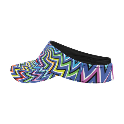 Optical illusion Pattern Print Design A02 Unisex Sun Visor