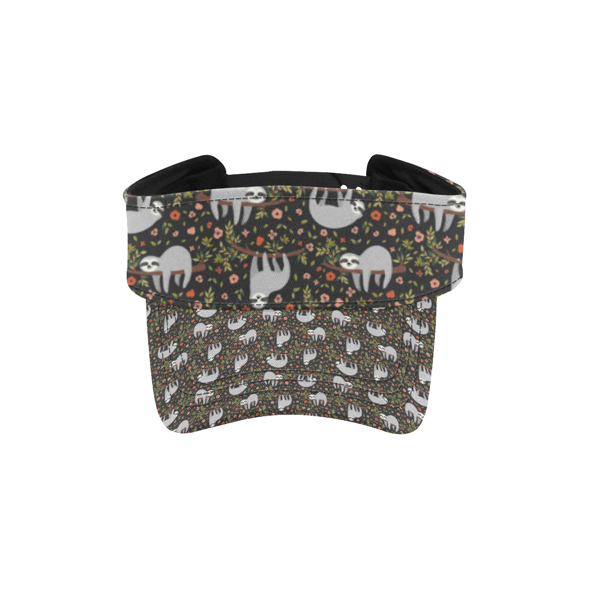 Sloth Cute Design Themed Print Unisex Sun Visor