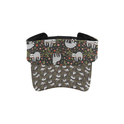 Sloth Cute Design Themed Print Unisex Sun Visor