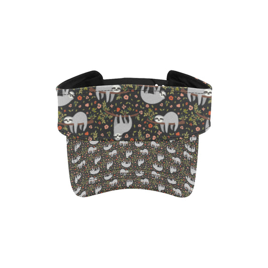Sloth Cute Design Themed Print Unisex Sun Visor