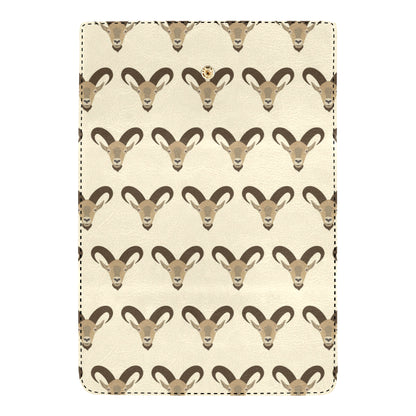 Goat Pattern Print Design 01 Women's Trifold Wallet
