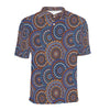 Mandala Boho Chic Design Print Men Polo Shirt