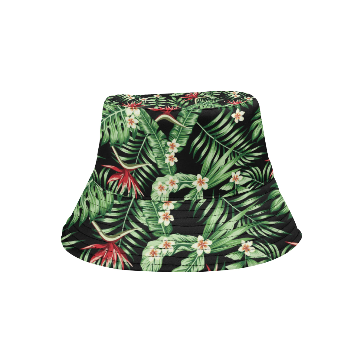 Bird Of Paradise Pattern Print Design BOP05 Unisex Bucket Hat