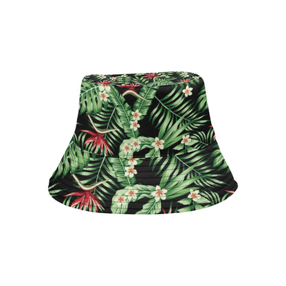 Bird Of Paradise Pattern Print Design BOP05 Unisex Bucket Hat