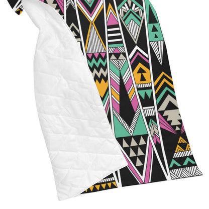 Tribal Aztec Triangle Premium Quilt