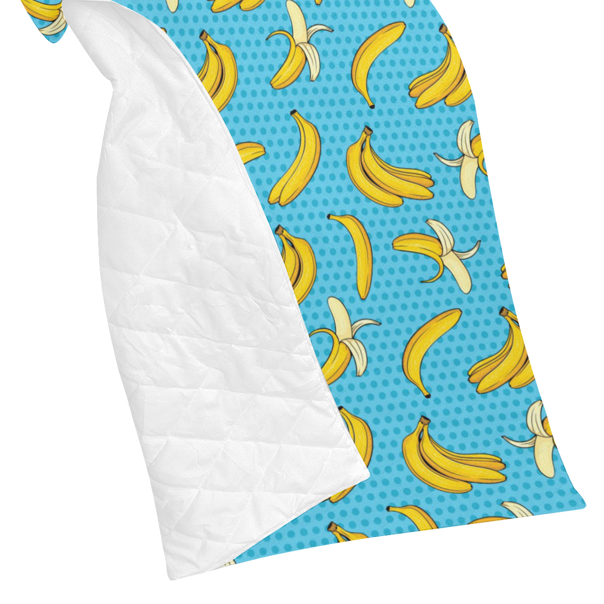 Banana Pattern Print Design BA08 Premium Quilt