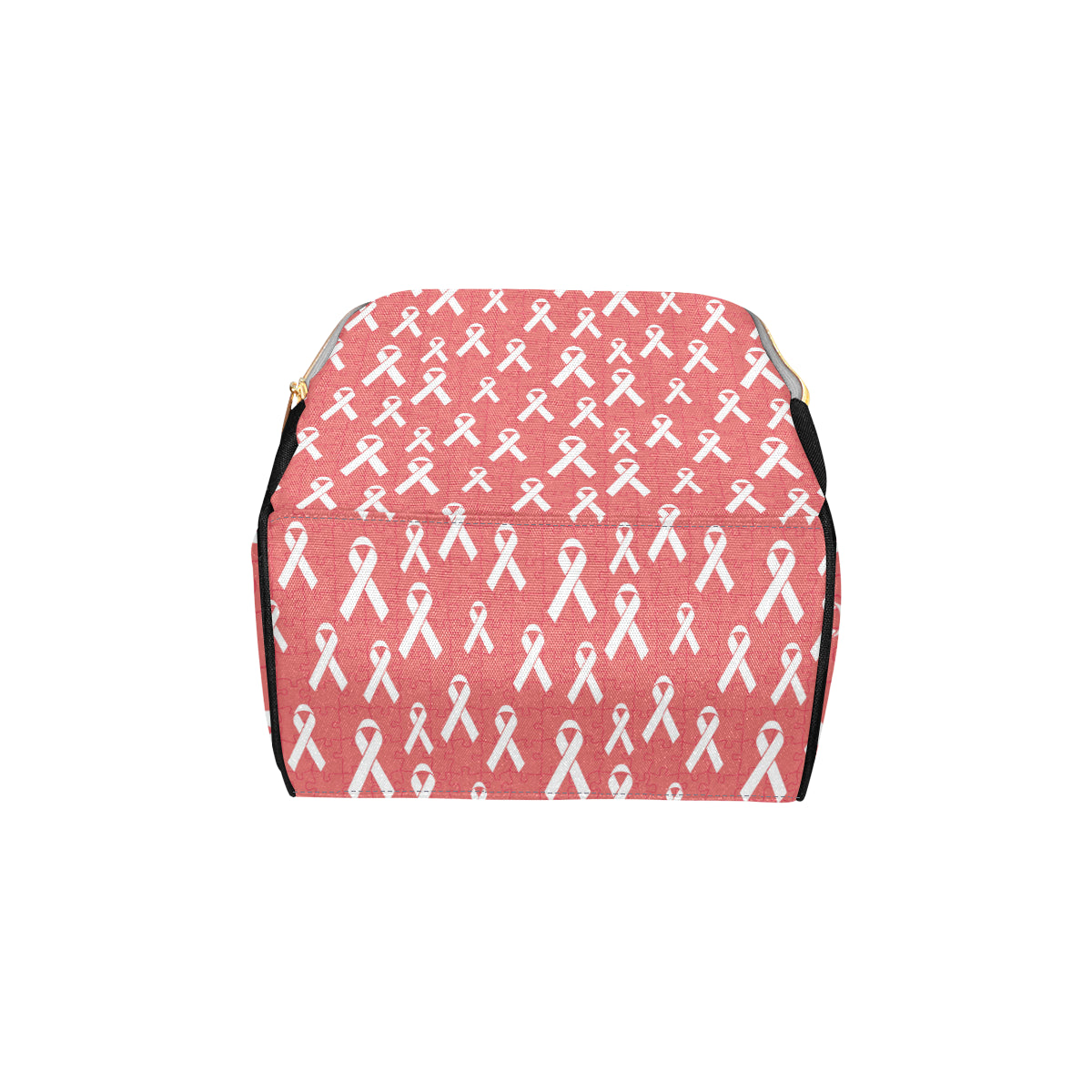 Autism Awareness Ribbon Design Print Diaper Bag Backpack