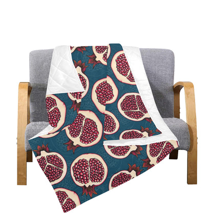 Pomegranate Pattern Print Design PG02 Premium Quilt