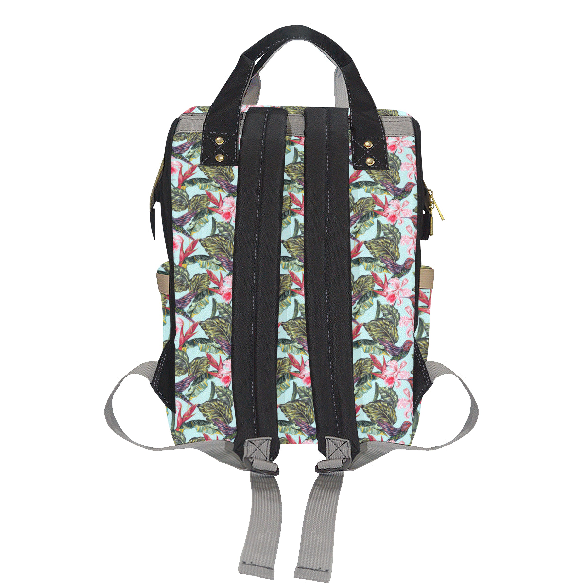 Hummingbird Cute Themed Print Diaper Bag Backpack