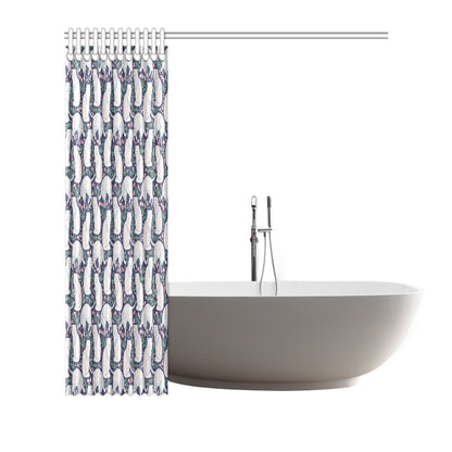 Cat Pattern Print Design 06 Shower Curtain