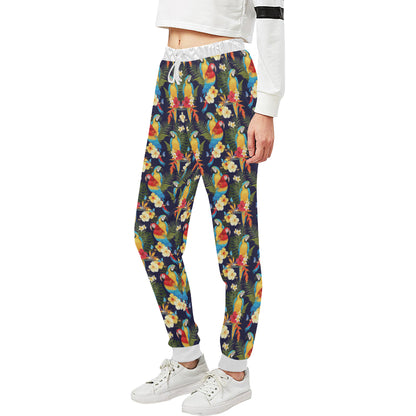 Parrot Themed Design Unisex Sweatpants