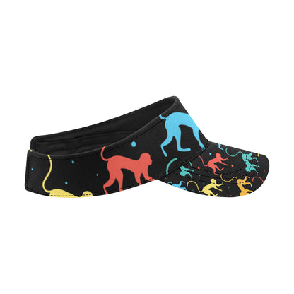 Monkey Pattern Print Design 01 Unisex Sun Visor