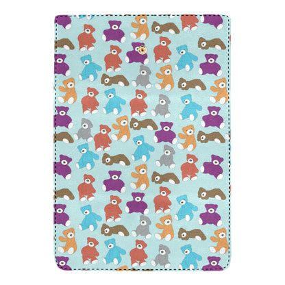 Bear Cute Pattern Print Design 03 Women's Trifold Wallet