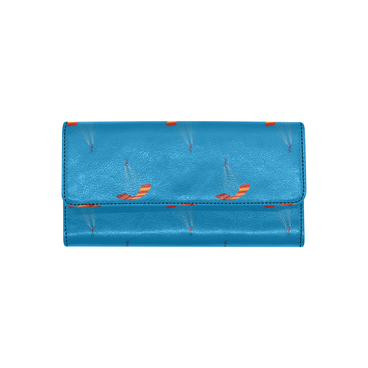 Paratrooper Pattern Print Design A01 Women's Trifold Wallet