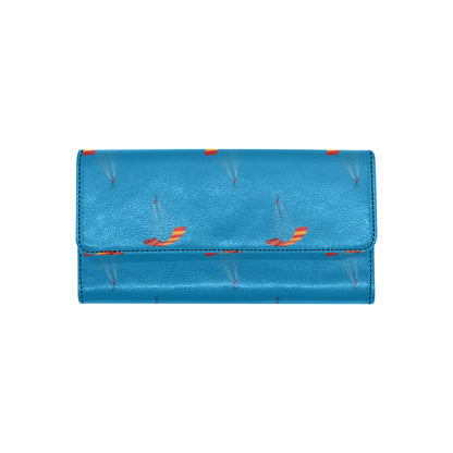 Paratrooper Pattern Print Design A01 Women's Trifold Wallet