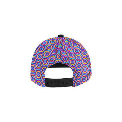 Optical illusion Techno Movement Snapback Cap