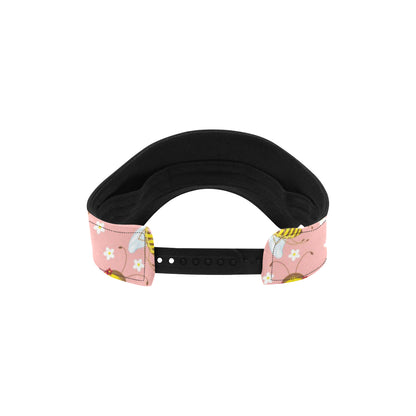 Bee Pattern Print Design BEE07 Unisex Sun Visor