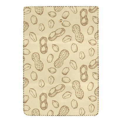 Peanut Pattern Print Design A02 Women's Trifold Wallet