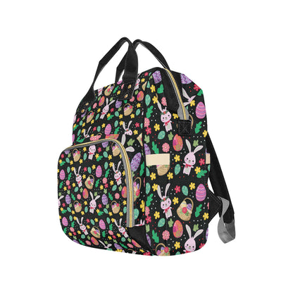 Easter Eggs Pattern Print Design RB05 Diaper Bag Backpack