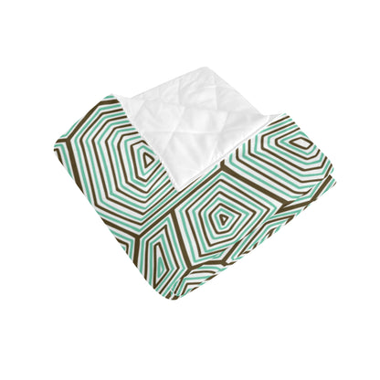 Sea Turtle Skin Print Premium Quilt