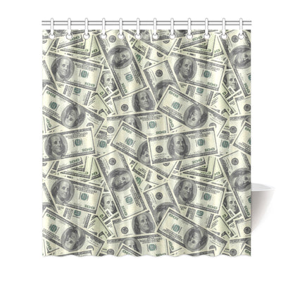 Dollar Pattern Print Design DO02 Shower Curtain