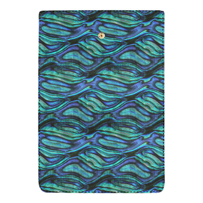 Abalone Pattern Print Design 02 Women's Trifold Wallet