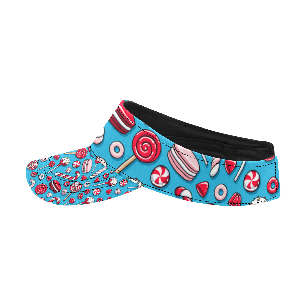 Candy Pattern Print Design 05 Unisex Sun Visor