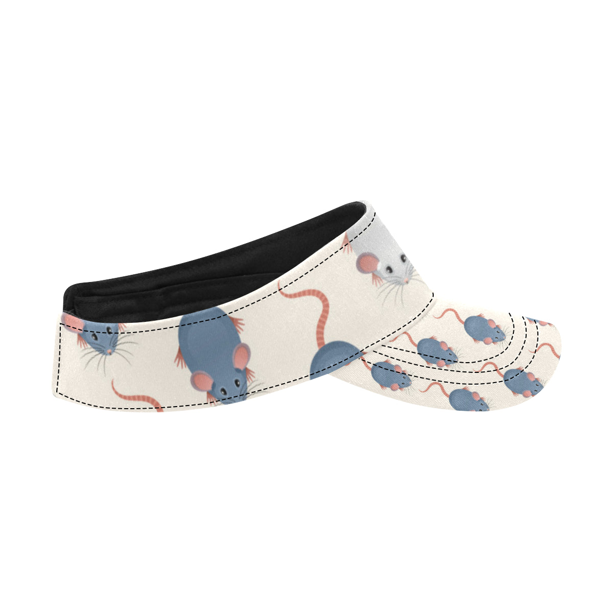 Rat Pattern Print Design 03 Unisex Sun Visor
