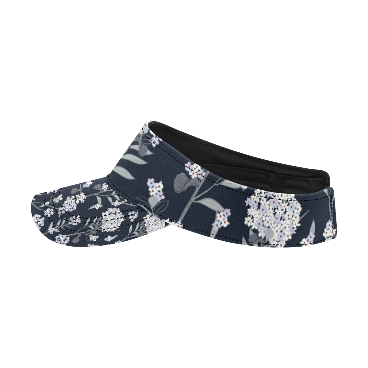 Hydrangea Pattern Print Design HD07 Unisex Sun Visor
