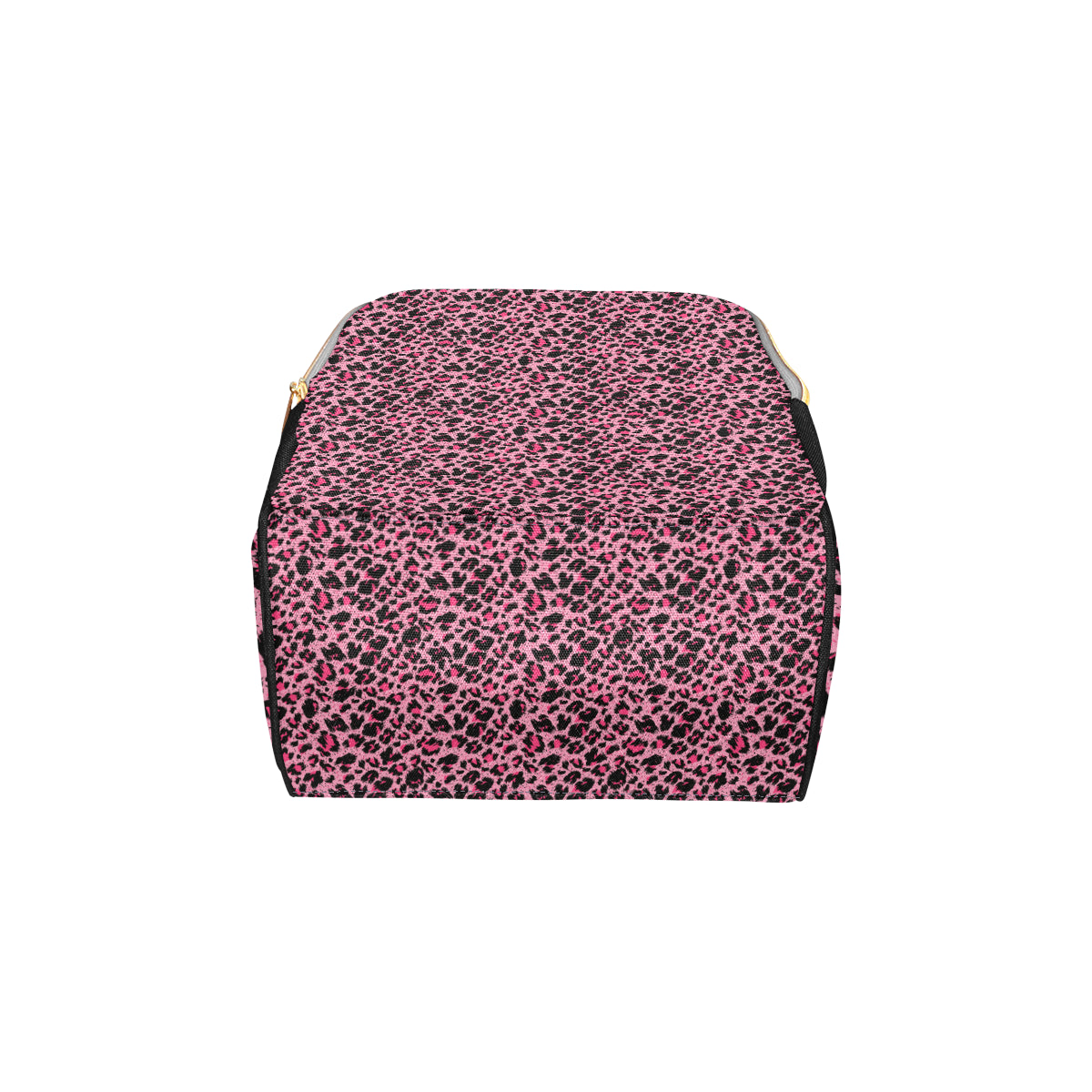 Cheetah Pink Pattern Print Design 01 Diaper Bag Backpack