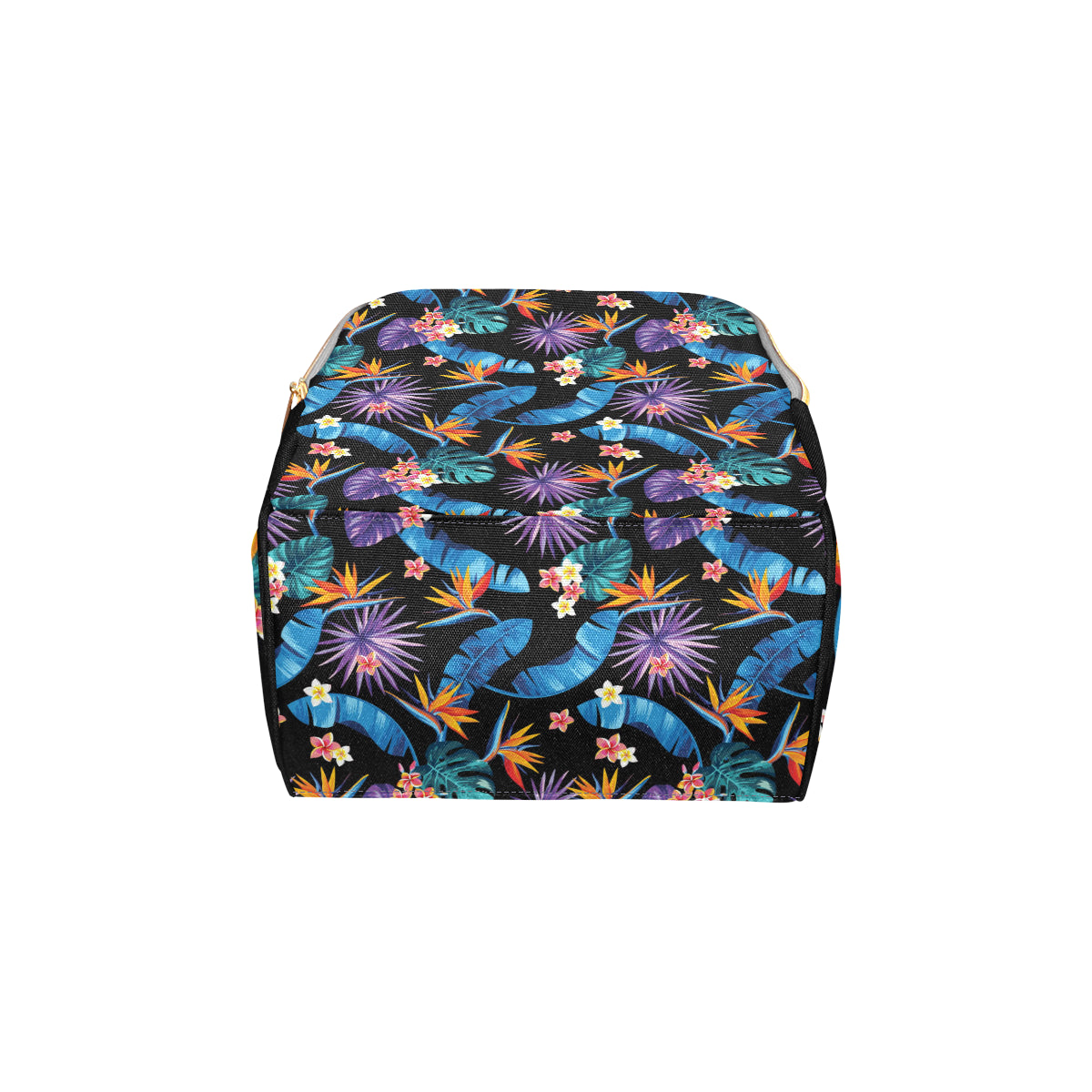 Tropical Flower Pattern Print Design TF018 Diaper Bag Backpack