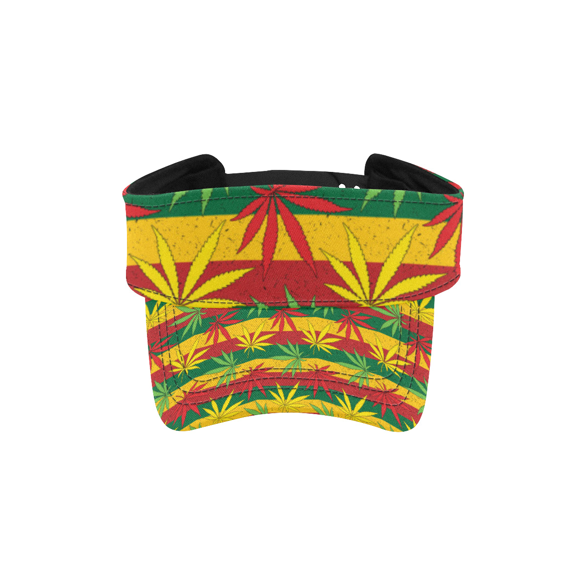 Rasta Pattern Print Design A03 Unisex Sun Visor