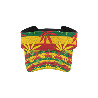 Rasta Pattern Print Design A03 Unisex Sun Visor