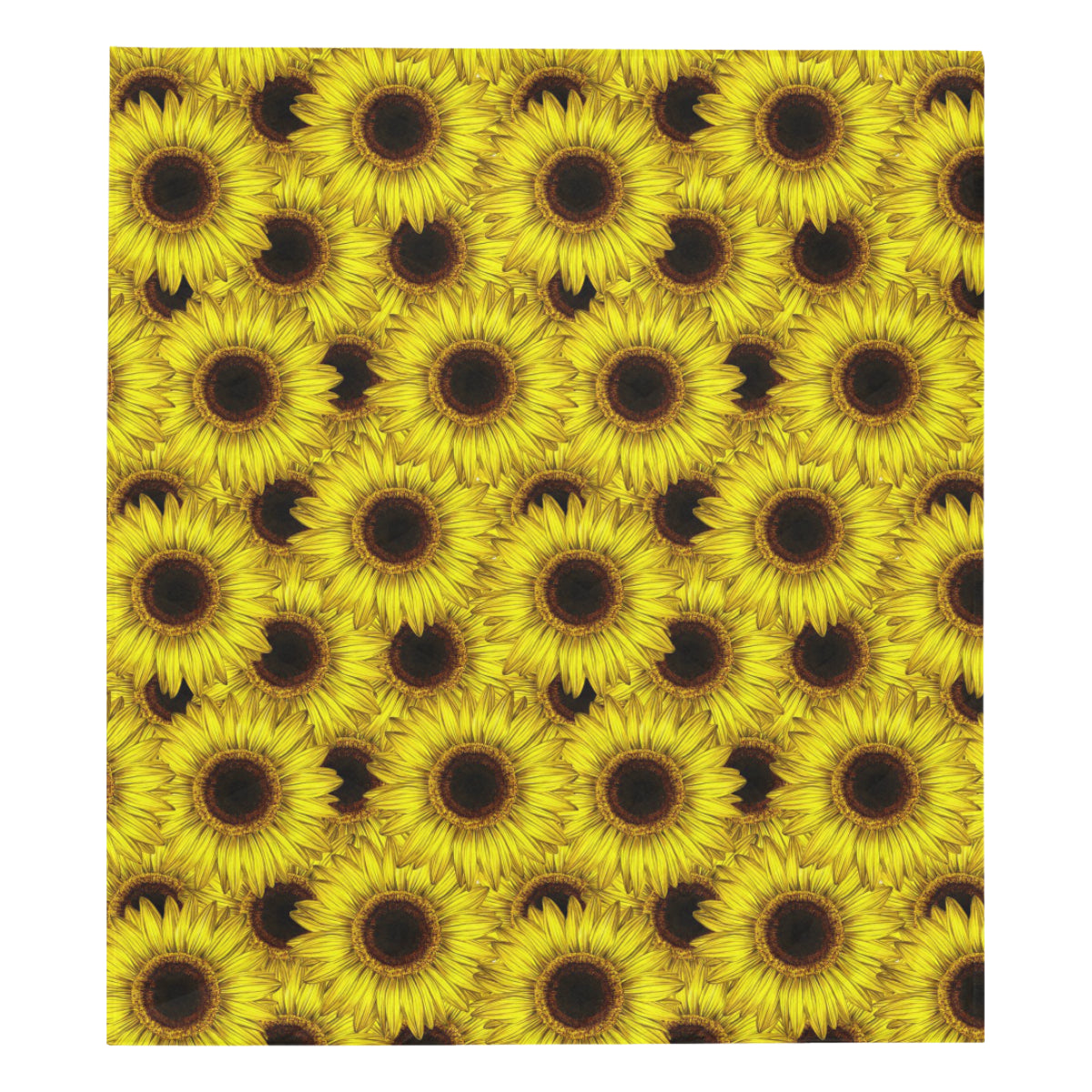 Sunflower Pattern Print Design SF011 Premium Quilt
