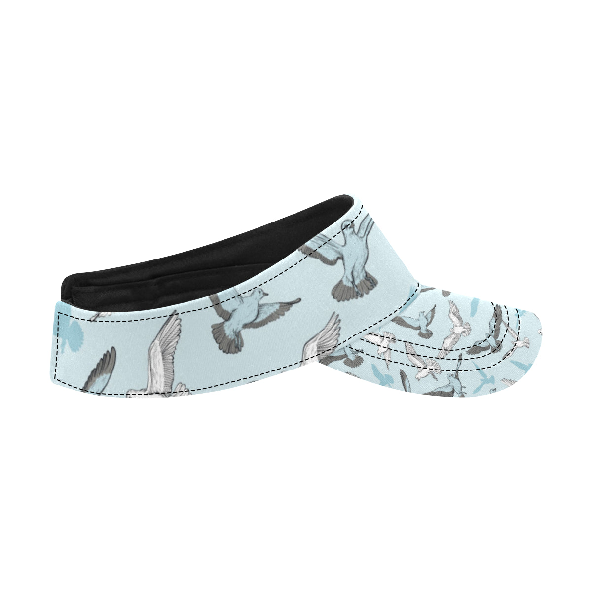 Pigeon Pattern Print Design 03 Unisex Sun Visor