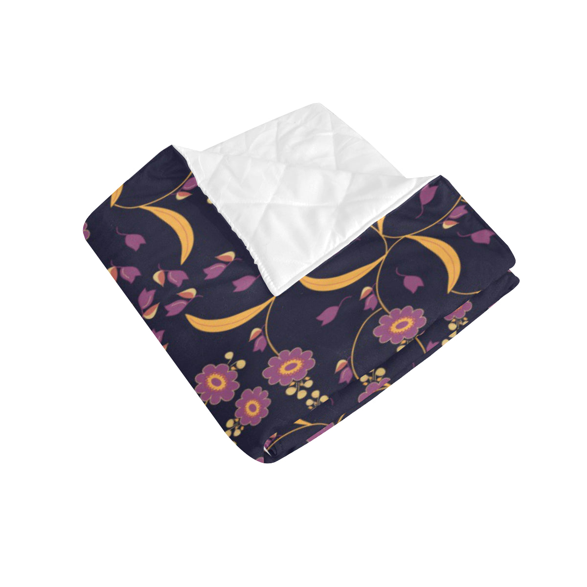 Anemone Pattern Print Design AM012 Premium Quilt