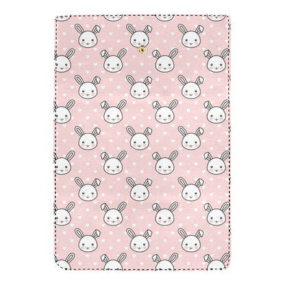 Rabbit Pattern Print Design RB02 Women's Trifold Wallet