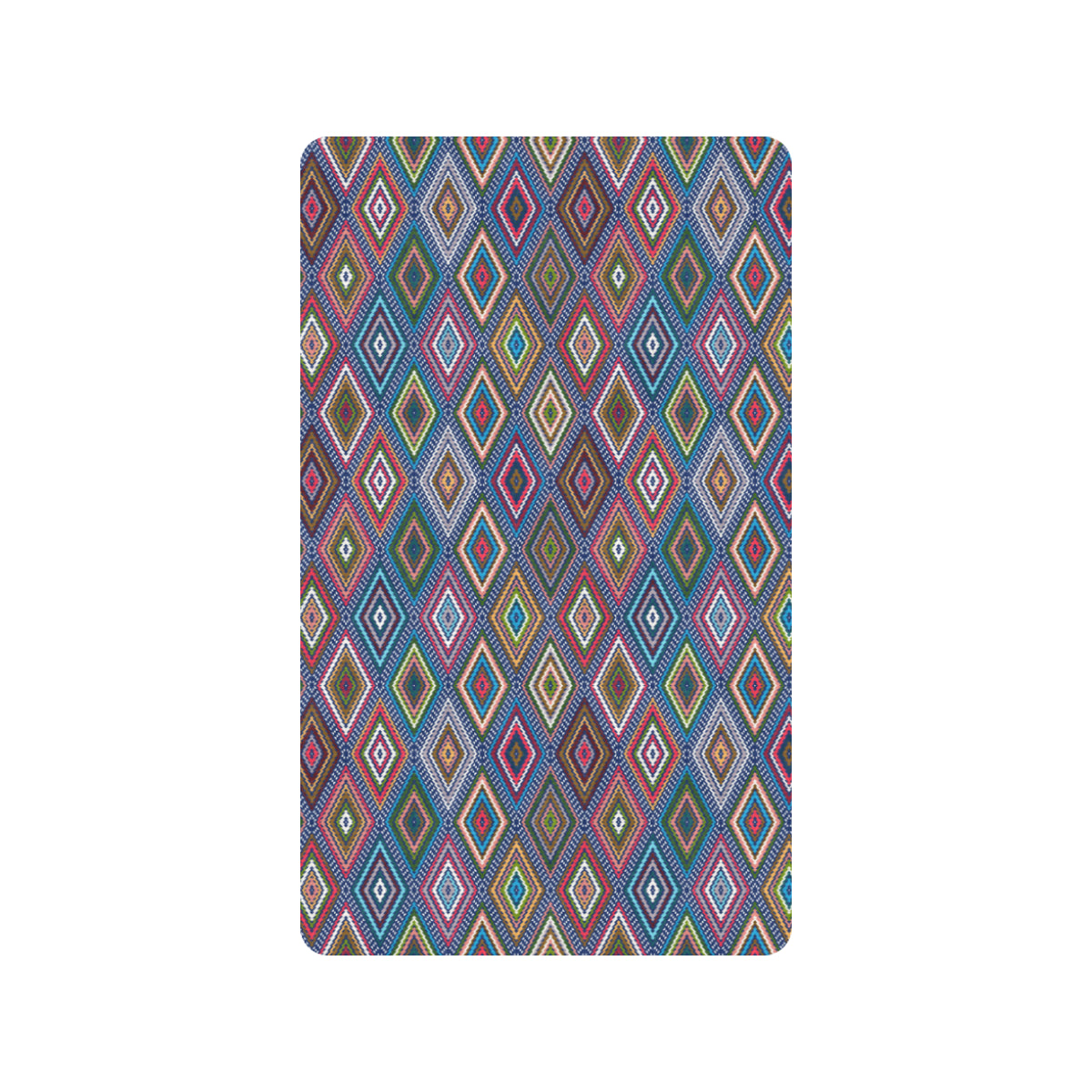 Southwestern Design Rubber Doormat