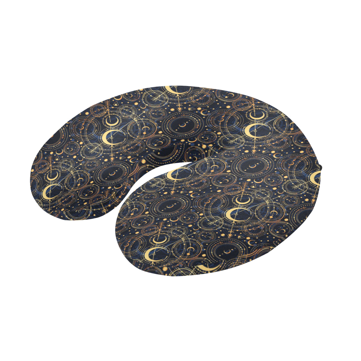 Celestial Pattern Print Design 04 U-Shaped Travel Neck Pillow