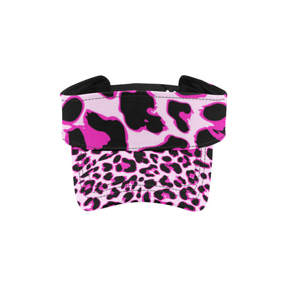 Pink Leopard Print Unisex Sun Visor