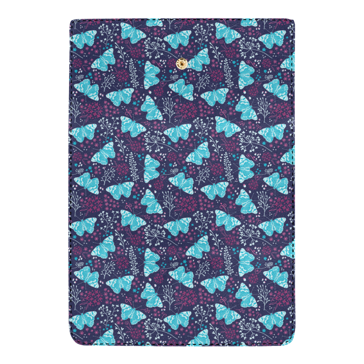 Butterfly Pattern Print Design 011 Women's Trifold Wallet