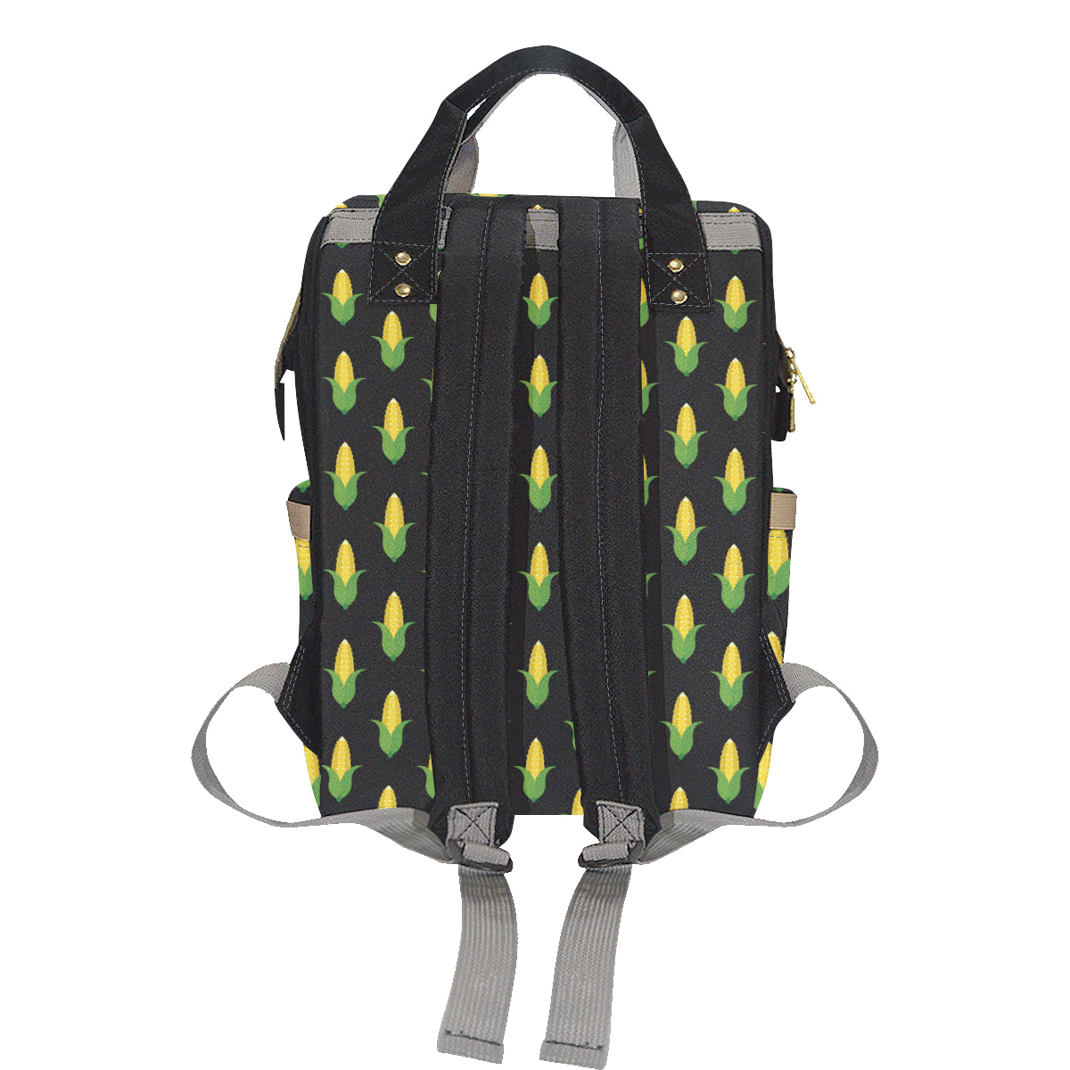 Corn Pattern Print Design 05 Diaper Bag Backpack