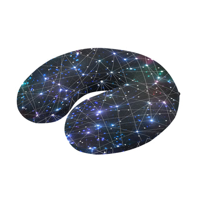 Cosmic Pattern Print Design 01 U-Shaped Travel Neck Pillow