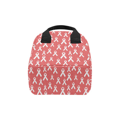 Autism Awareness Ribbon Design Print Insulated Lunch Bag