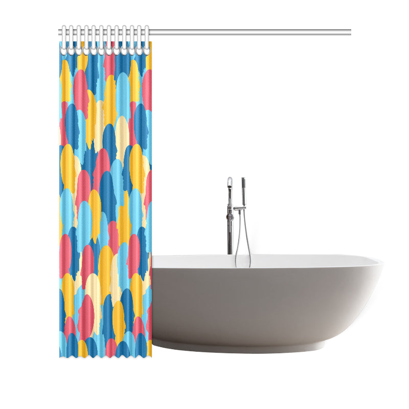 Psychology Pattern Print Design A02 Shower Curtain