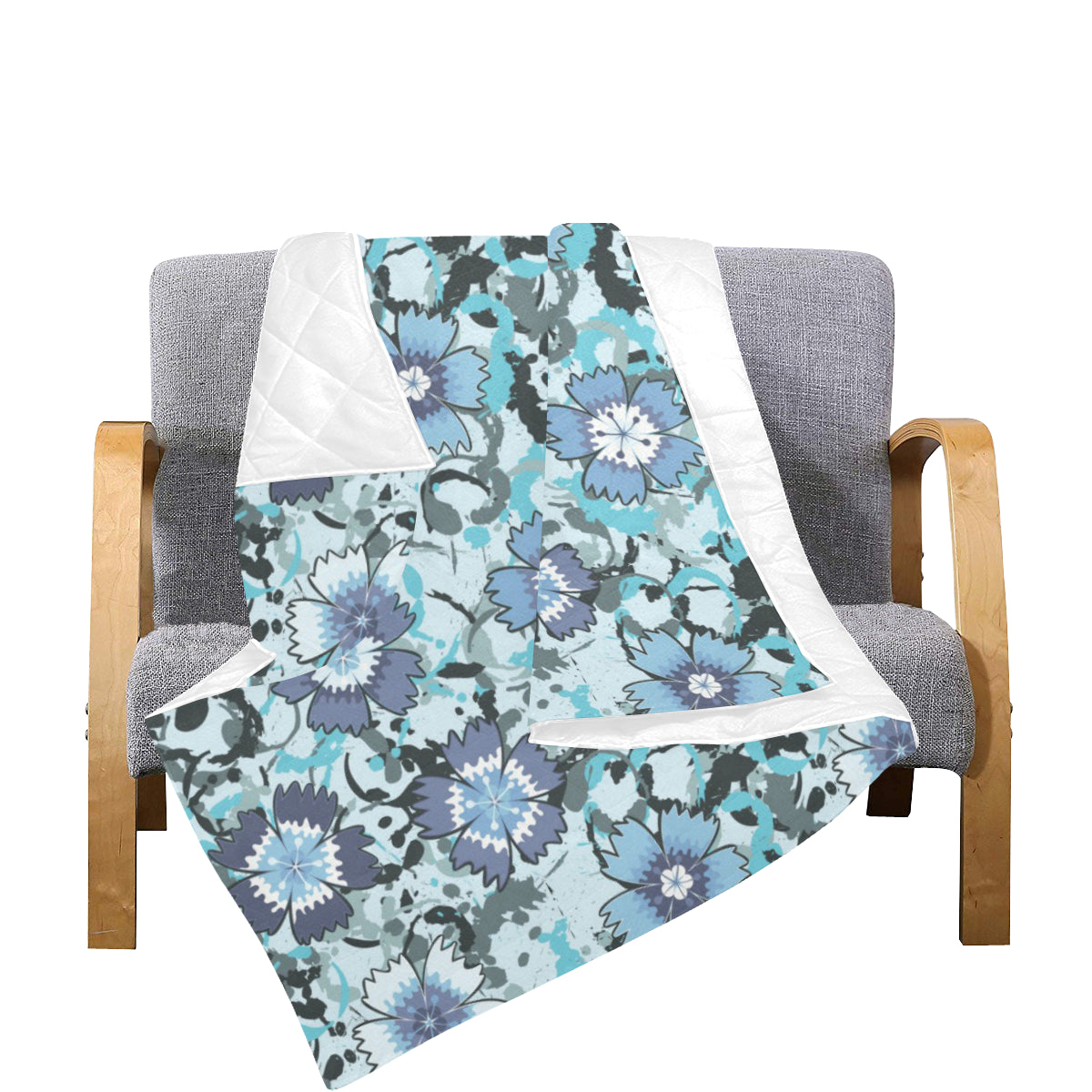Carnations Pattern Print Design CN04 Premium Quilt